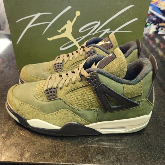 Nike Air Jordan 4 Retro SE Craft Medium Olive sz 12 main image 6